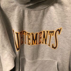 Vetements reversible hoodie
